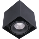 SAL Dice II S9016 LED Surface Mounted Downlight 3000K Black 8W 240V - S9016WW/BK - SAL Lighting