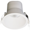 S9068WW/WH 9 watt dimmable downlight. Polyamide trim and body form in white. 92mm cut-out