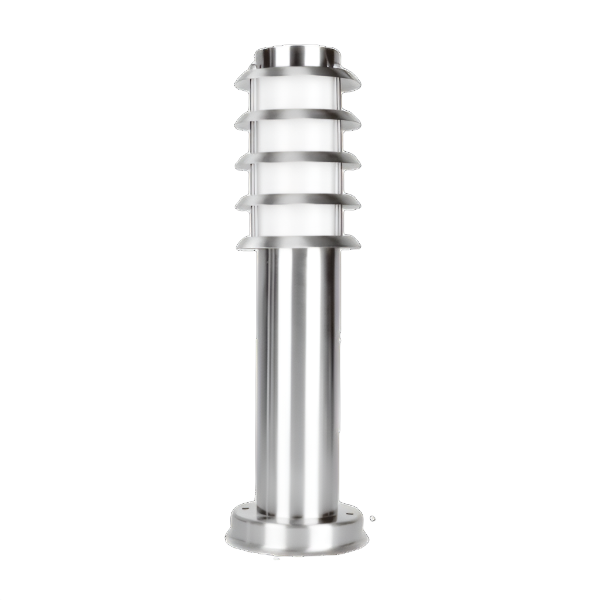 SAL Murray SE7017 LED Bollard Black / Stainless Steel 240V IP44 - SE7017 BK, SE7017 SLS - SAL Lighting
